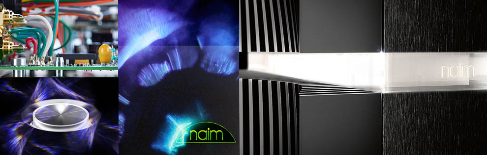 montage of Naim Audio equipment