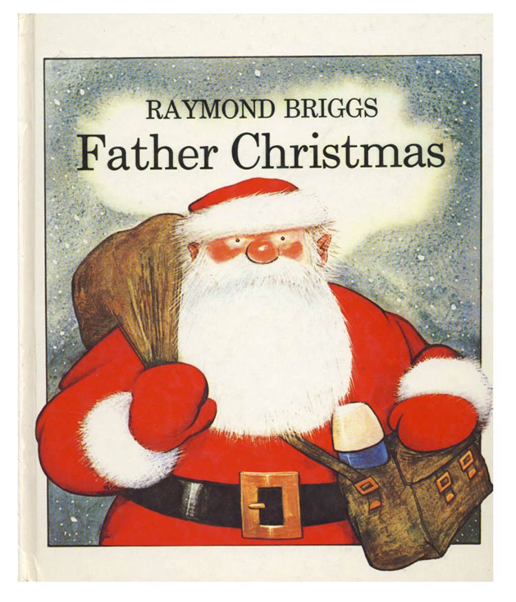 Father Christmas book cover by Raymond Briggs