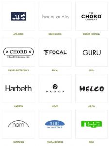 Brands featuring in our ex-demo sale